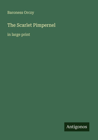 The Scarlet Pimpernel