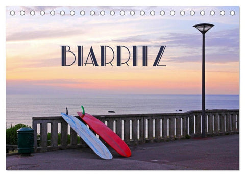 Biarritz (Tischkalender 2027 DIN A5 quer), CALVENDO Monatskalender