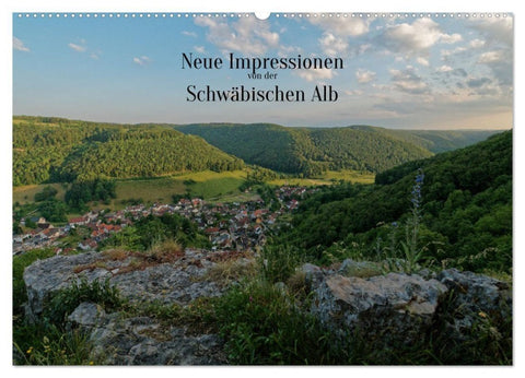 Neue Impressionen von der Schwäbischen Alb (Wandkalender 2027 DIN A2 quer), CALVENDO Monatskalender