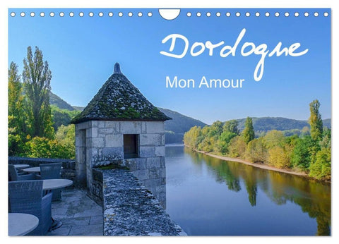 Dordogne Mon Amour (Wandkalender 2027 DIN A4 quer), CALVENDO Monatskalender
