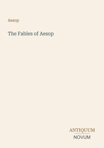 The Fables of Aesop