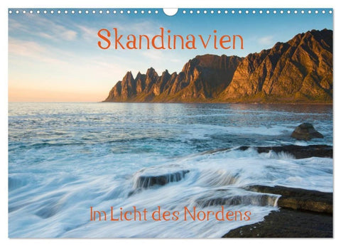 Skandinavien - Im Licht des Nordens (Wandkalender 2027 DIN A3 quer), CALVENDO Monatskalender