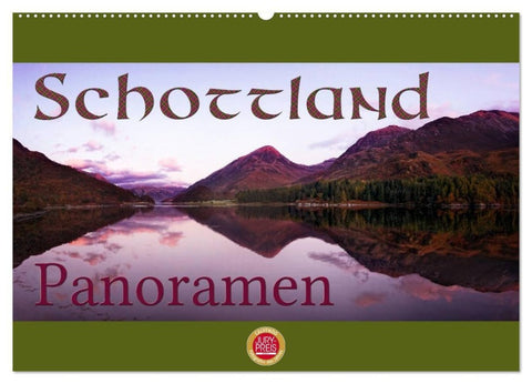Schottland Panoramen (Wandkalender 2027 DIN A2 quer), CALVENDO Monatskalender