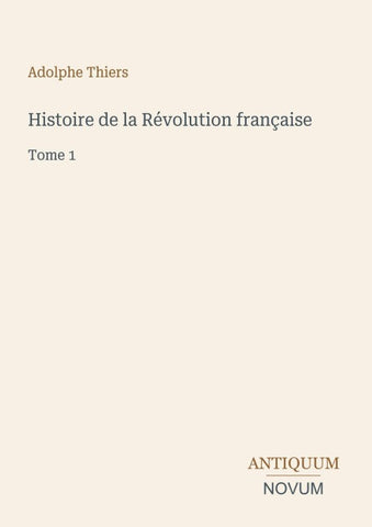 Histoire de la Révolution française