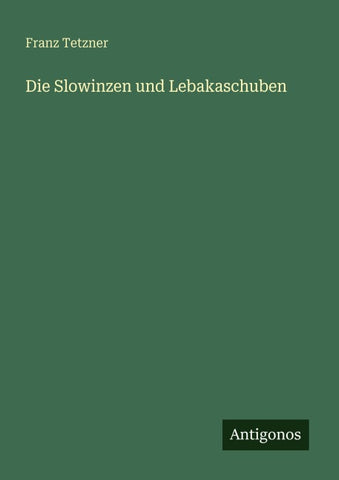 Die Slowinzen und Lebakaschuben