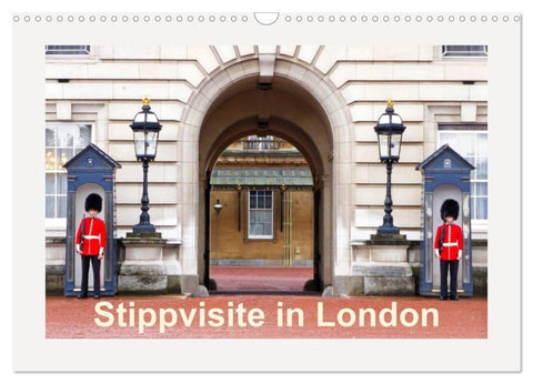 Stippvisite in London (Wandkalender 2027 DIN A3 quer), CALVENDO Monatskalender