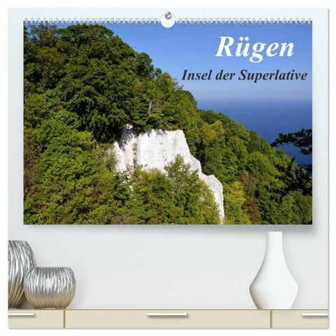 Rügen - Insel der Superlative (hochwertiger Premium Wandkalender 2026 DIN A2 quer), Kunstdruck in Hochglanz