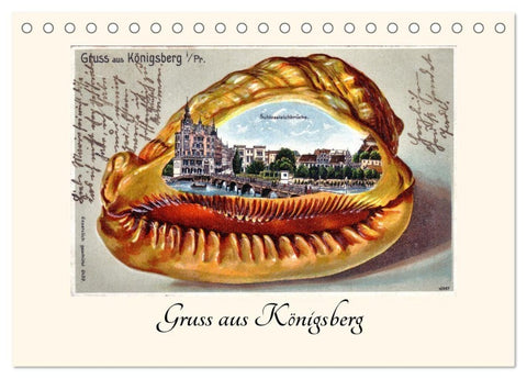 Gruss aus Königsberg (Tischkalender 2027 DIN A5 quer), CALVENDO Monatskalender