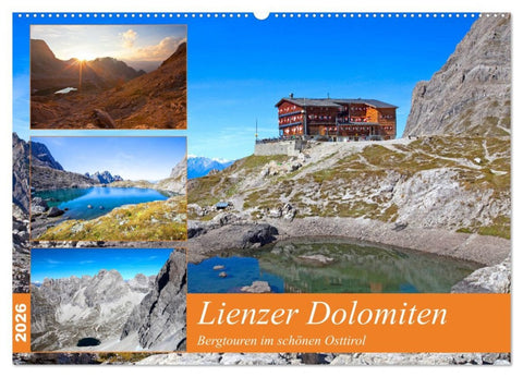 Lienzer Dolomiten (Wandkalender 2026 DIN A2 quer), CALVENDO Monatskalender