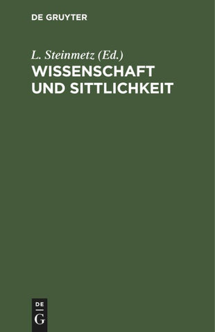 Wissenschaft und Sittlichkeit