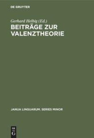 Beiträge zur Valenztheorie