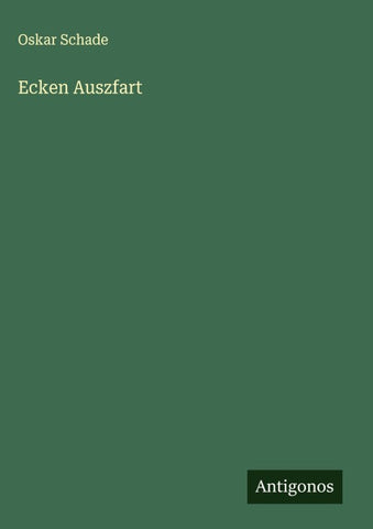 Ecken Auszfart