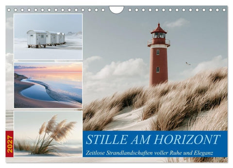 Stille am Horizont (Wandkalender 2027 DIN A4 quer), CALVENDO Monatskalender