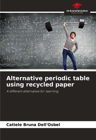 Alternative periodic table using recycled paper