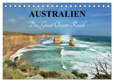Australien - Die Great Ocean Road (Tischkalender 2027 DIN A5 quer), CALVENDO Monatskalender