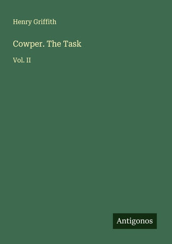 Cowper. The Task