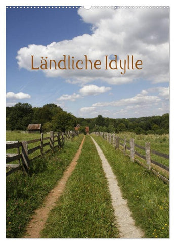 Ländliche Idylle (Wandkalender 2026 DIN A2 hoch), CALVENDO Monatskalender