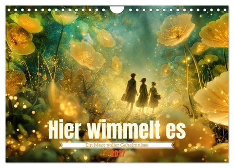 Hier wimmelt es (Wandkalender 2027 DIN A4 quer), CALVENDO Monatskalender