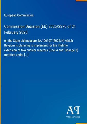 Commission Decision (EU) 2025/2370 of 21 February 2025