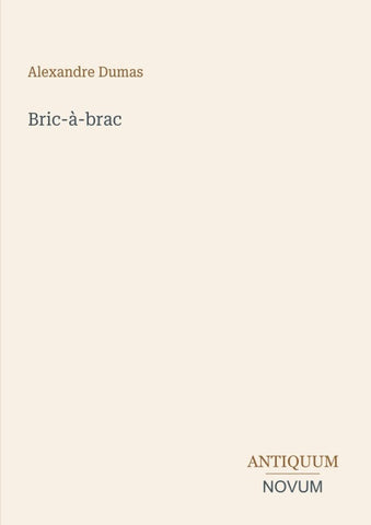 Bric-à-brac