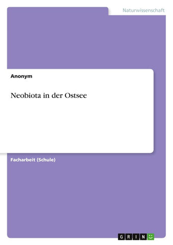 Neobiota in der Ostsee