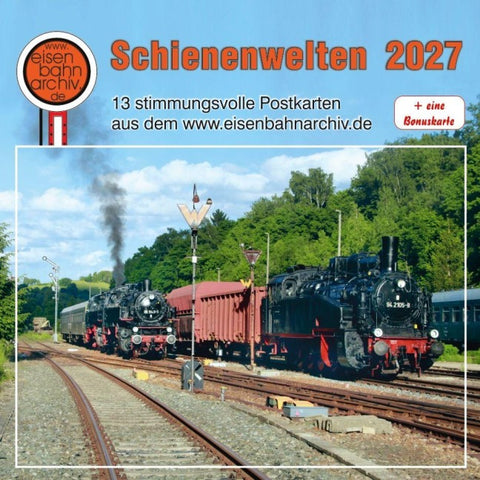 Kalender Schienenwelten 2027