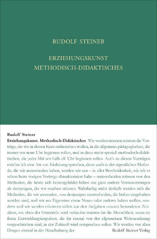 Erziehungskunst. Methodisch-Didaktisches