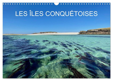 Les îles conquétoises (Calendrier mural 2026 DIN A3 vertical), CALVENDO calendrier mensuel