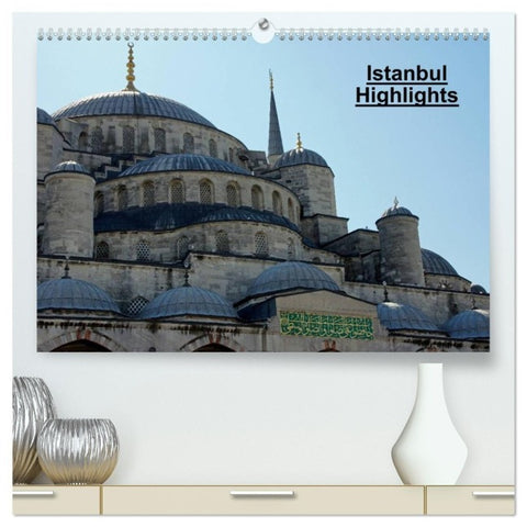 Istanbul Highlights (hochwertiger Premium Wandkalender 2027 DIN A2 quer), Kunstdruck in Hochglanz