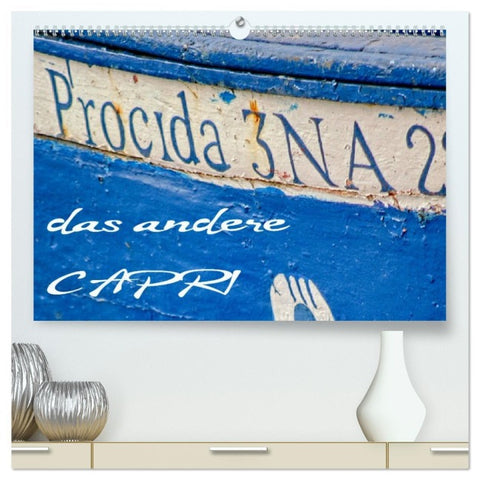 Procida, das andere Capri (hochwertiger Premium Wandkalender 2026 DIN A2 quer), Kunstdruck in Hochglanz