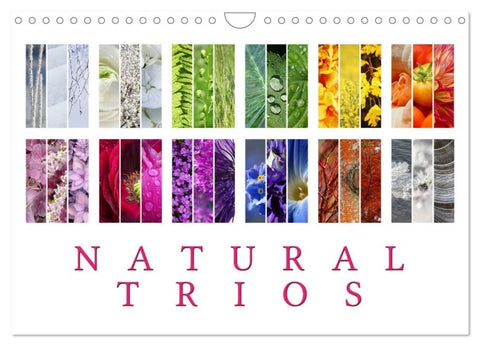 Natural Trios (Wall Calendar 2026 DIN A4 landscape), CALVENDO 12 Month Wall Calendar