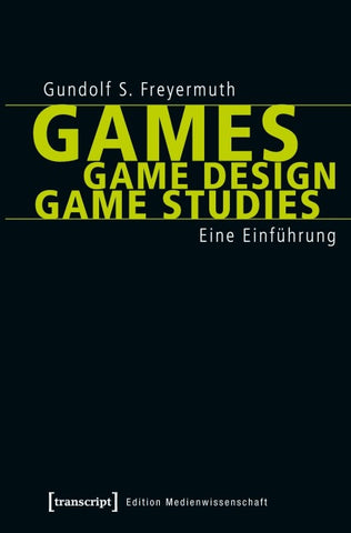Games | Game Design | Game Studies