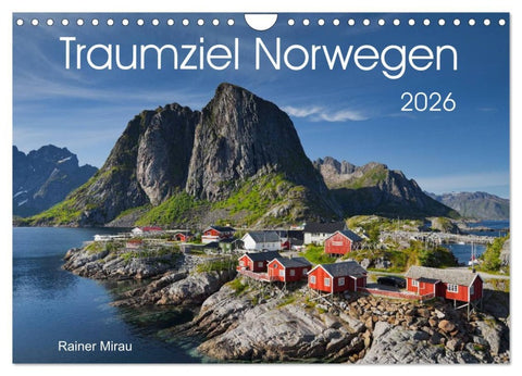 Traumziel Norwegen 2026 (Wandkalender 2026 DIN A4 quer), CALVENDO Monatskalender
