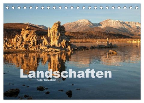 Landschaften (Tischkalender 2027 DIN A5 quer), CALVENDO Monatskalender