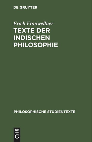 Texte der indischen Philosophie