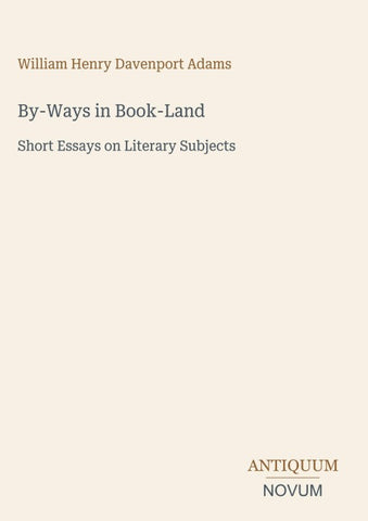 By-Ways in Book-Land