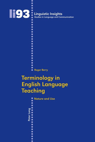 Terminology in English Language Teaching