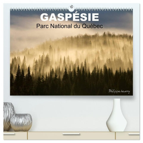 GASPÉSIE. Parc National du Québec (Calendrier mural haut de gamme 2027 DIN A2 vertical), CALVENDO calendrier mensuel