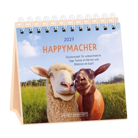 Tischkalender 2027 Happymacher