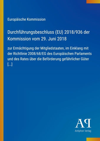 Durchführungsbeschluss (EU) 2018/936 der Kommission vom 29. Juni 2018