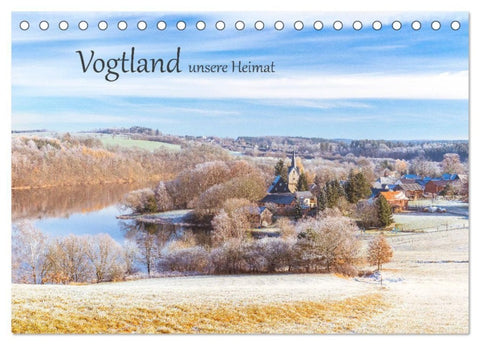Vogtland - unsere Heimat (Tischkalender 2027 DIN A5 quer), CALVENDO Monatskalender