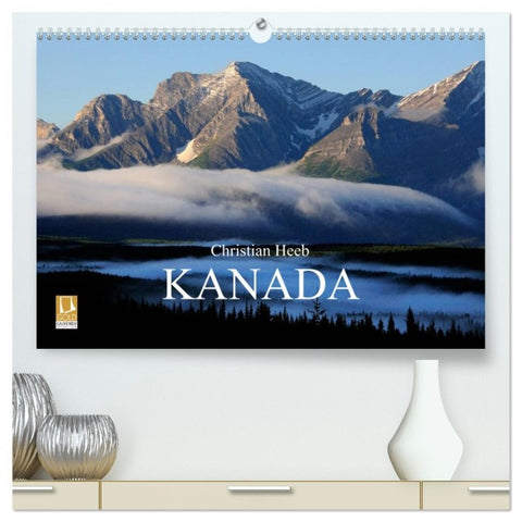 KANADA Christian Heeb (hochwertiger Premium Wandkalender 2026 DIN A2 quer), Kunstdruck in Hochglanz