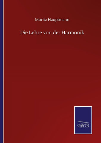 Die Lehre von der Harmonik