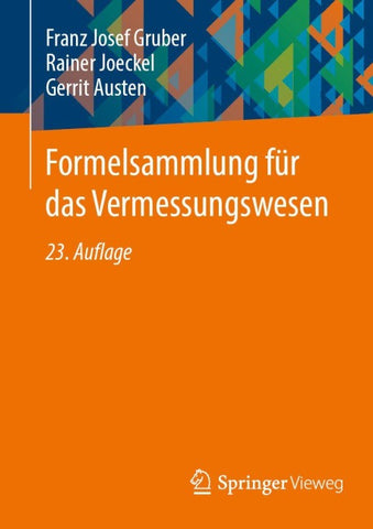 Formelsammlung für das Vermessungswesen