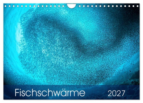 Fischschwärme (Wandkalender 2027 DIN A4 quer), CALVENDO Monatskalender