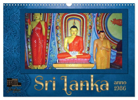 Sri Lanka anno 1986 (Wandkalender 2027 DIN A3 quer), CALVENDO Monatskalender