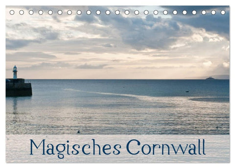 Magisches Cornwall (Tischkalender 2026 DIN A5 quer), CALVENDO Monatskalender