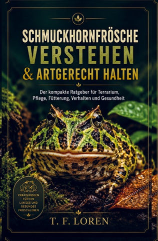 Schmuckhornfrösche verstehen & artgerecht halten