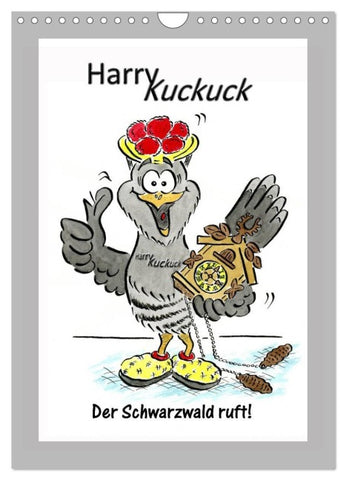 HarryKuckuck - Der Schwarzwald ruft (Wandkalender 2027 DIN A4 hoch), CALVENDO Monatskalender