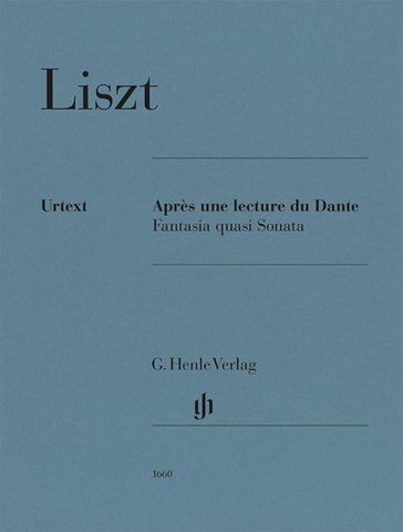 Franz Liszt - Après une lecture du Dante - Fantasia quasi Sonata